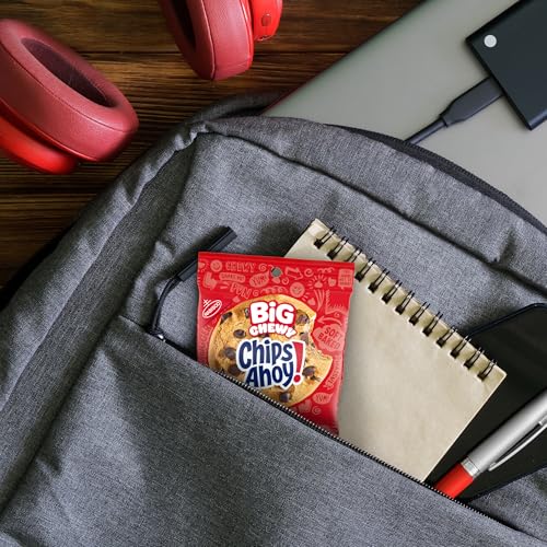 CHIPS AHOY! BIG CHEWY CHOCOLATE CHIP COOKIES, 2.5 OZ (1 COOKIE PER PACK)