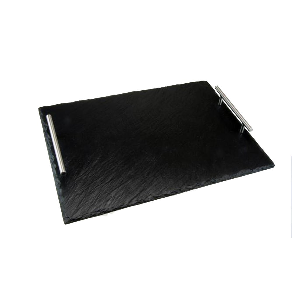 Apollo 1473 Slate Tray, Stone, Multi-Colour, 40x0.6x30