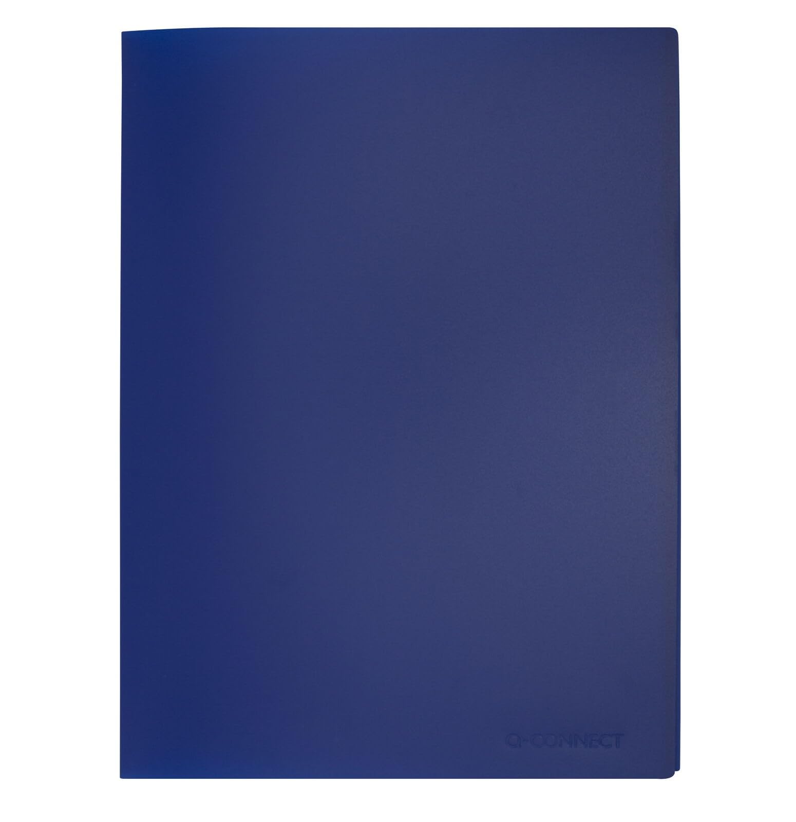 Q-Connect Polypropylene Display Book 40 Pocket Blue KF01259