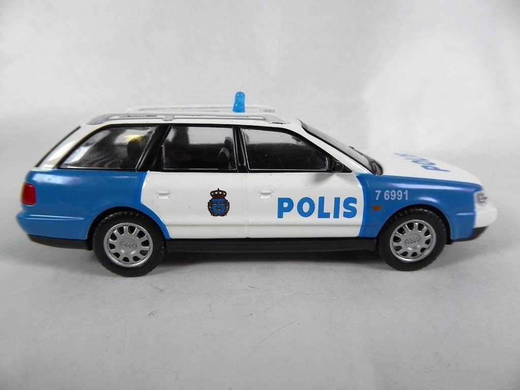 OPO 10 - Audi A6 Avant 1/43 World Police Car Collection - Suede (PM49) - Image 5