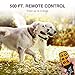 Spray Dog Training Collar – Spray Remote Bark Collar Trainer (Citronella Spray Not Included) 2 Modes 500 Ft Range No Electric Shock Rechargeable Adjustable Waterproof for Small Medium Dogsthumb 1