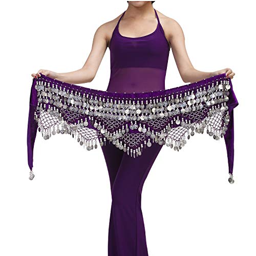 Buy Saymequeen Belly Dancing Dance Waist Chain Hip f Skirt Belt with
