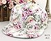 Floral Flower Snapback Adjustable Fitted Men's Women's Hip-Hop Cap Hat Headwear