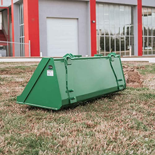 Titan 60in Bucket Attachment Fits John Deere Hook and Pin Tractors for