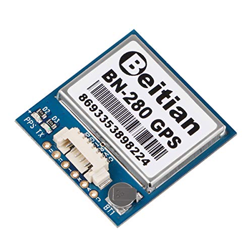 Makerfire GPS Module 10HZ BN-280 GPS + GLONASS Dual Mode with Antenna for Arduino Raspberry Pi Pixhawk CC3D Betaflight F4 Flight Control - Thumbnail 7