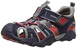 pediped Flex Canyon Water Sandal (Toddler/Little Kid/Big Kid), Navy/Red, 24 EU(7.5-8 E US Toddler)