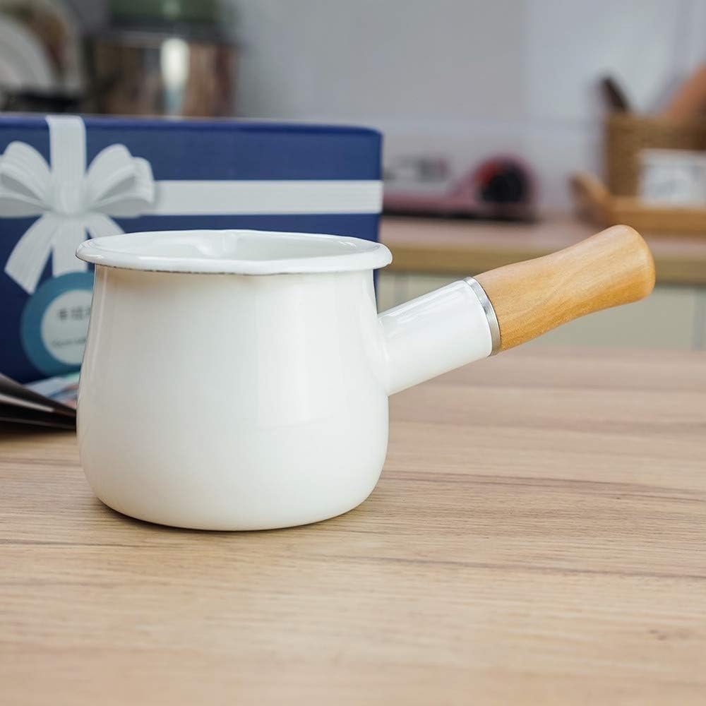 JMAHM NonStick Milk Pan Small Milk Pot Tea Coffee Egg Boiling Pot