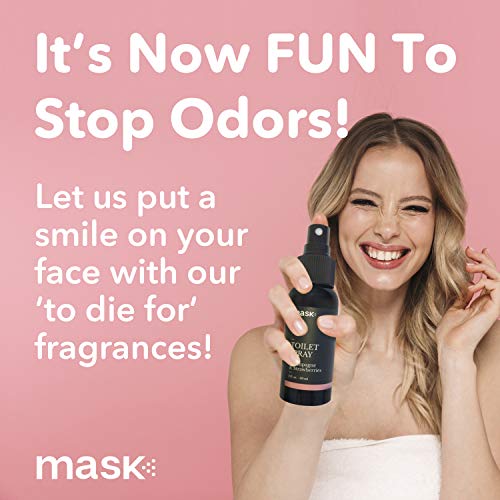 Mask Toilet Spray, Black Raspberry & Vanilla, 2Ounce (3Pack