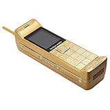 Higoo® 2016 NEW Classic Vintage Retro Quad Band Brick Phone Dual SIM Long Standby Time (Gold)