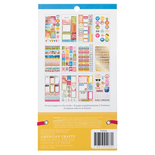 American Crafts 1654 Piece Inspirational Life Sticker Book