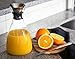 60oz Borosilicate Glass Carafe - Water Bottle with Drip-Free Lid by Comfify - Glass Carafe Pitcher for Hot & Chilled Beverages w/Stainless Steel Lid, Pitcher for Iced Tea, Juices, Water & More