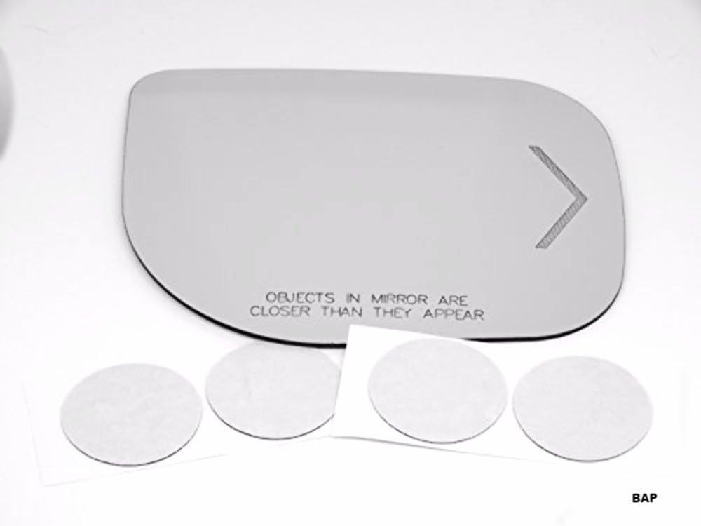 VAM Fits 09-15 Armada/Titan / 09-10 QX56 Right Passenger Convex Signal Mirror Glass Lens Direct Fits -Over Option for Auto-Dimming Mirrors w/Silicone USA