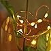 GardenDecor Led String Lights 50 LEDs Decorative Fairy Battery Powered String Lights, Copper Wire Light for Bedroom,Wedding(16ft/5m Warm White)