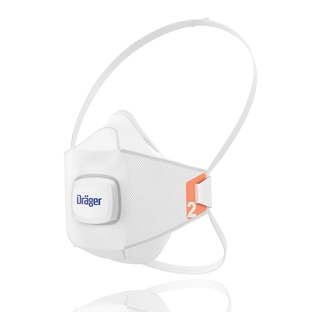 Dräger X-plore® 1920 V 10 Disposable FFP2 Quality Particulate Dust Masks with Exhalation Valve for Construction Work and Grinding | Size M/L