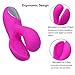 Vibrator Fovel 6 Speeds Dual Motors Brush Clitoral G-spot Stimulator Sex Toys Stimulation Electric Massager Adult for Women USB Recharge