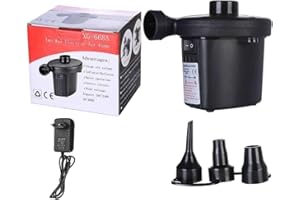 110V 220V Air Pump Portable Compressor Home Electric Car Air Pump for Mattress Swimming Pool Fast Inflating Blower(220V)