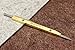 New Vergez Blanchard Flat Knife Brass Scabbard “L'Indispensable”. Leather Tool (brass handle + blade)