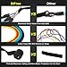 SiFREE Resistance Bands Set, 5 Packs Resistance Tubes Bands Include 1 Free 8-Shape Resistance Cord, Door Anchor, Foam Handles, Ankle Straps, Waterproof Carrying Bag