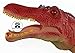 AomoriHaba Japan 3D Jurrassic Large Realistic Spinosaurus Rubber Dinosaur Hand Puppet Toy (Free Dino Sticker)