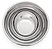 +Steel Stainless Steel Non-Slip Mixing Bowl Set of 4 with Lids and Whisk