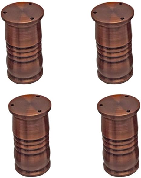 4 Piezas de Patas de Muebles, aleación de Aluminio de Repuesto, Patas