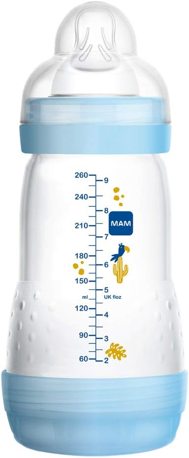 mam bottles 260ml blue