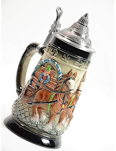 Bierkrug-Bierkrge-mit-Gravur-Deckel-Steinkrge-Bierseidel-Handgemacht-Beer-Stein-Geschenk-Souvenir-Pferdekutsche-und-Kirche-Relief-Beer-Mug-Food-Safty-Geschenkbox-Ceramic-08-Litre