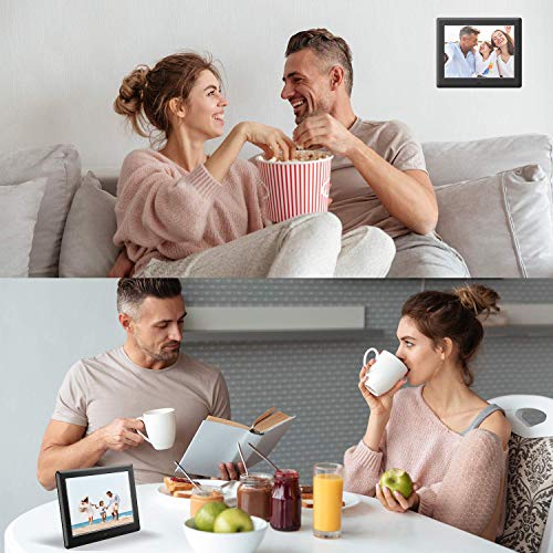 image for DBPOWER 8 Inch Digital Photo Frame - 1024x768 IPS HD Display Electroni