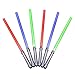 Windy City Novelties LED Assorted Colors Glow in the Dark Kids Light Sabers (12 Pack) Bulk