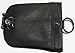 Josephine Osthoff Men's Leather Drop Key Case - black -