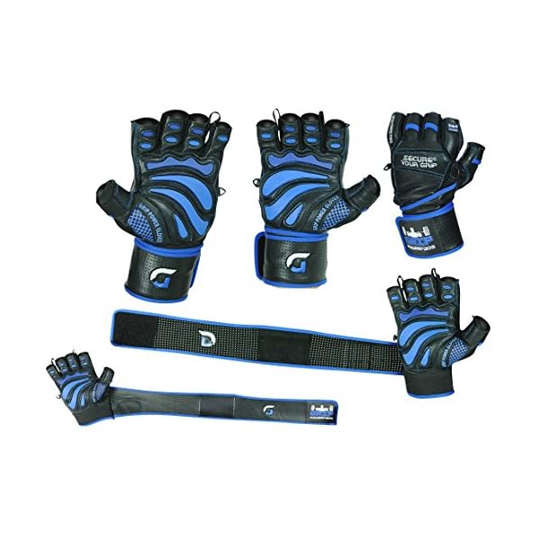 Elite leather gym gloves Clearance