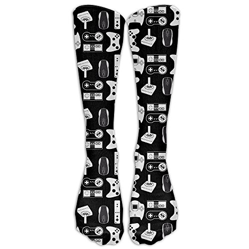 Video Game Weapon Funny Gamer Unisex Cotton Crew Athletic Sock Running Socks Soccer Socks