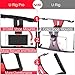 SUPON U Rig Pro Smartphone Video Rig, Phone Movies Mount Handle Grip Stabilizer, Filmmaking Recording Rig Case for Video Maker Filmmaker Videographer -- Fits iPhone, Samsung, HuaWei,and all Phones