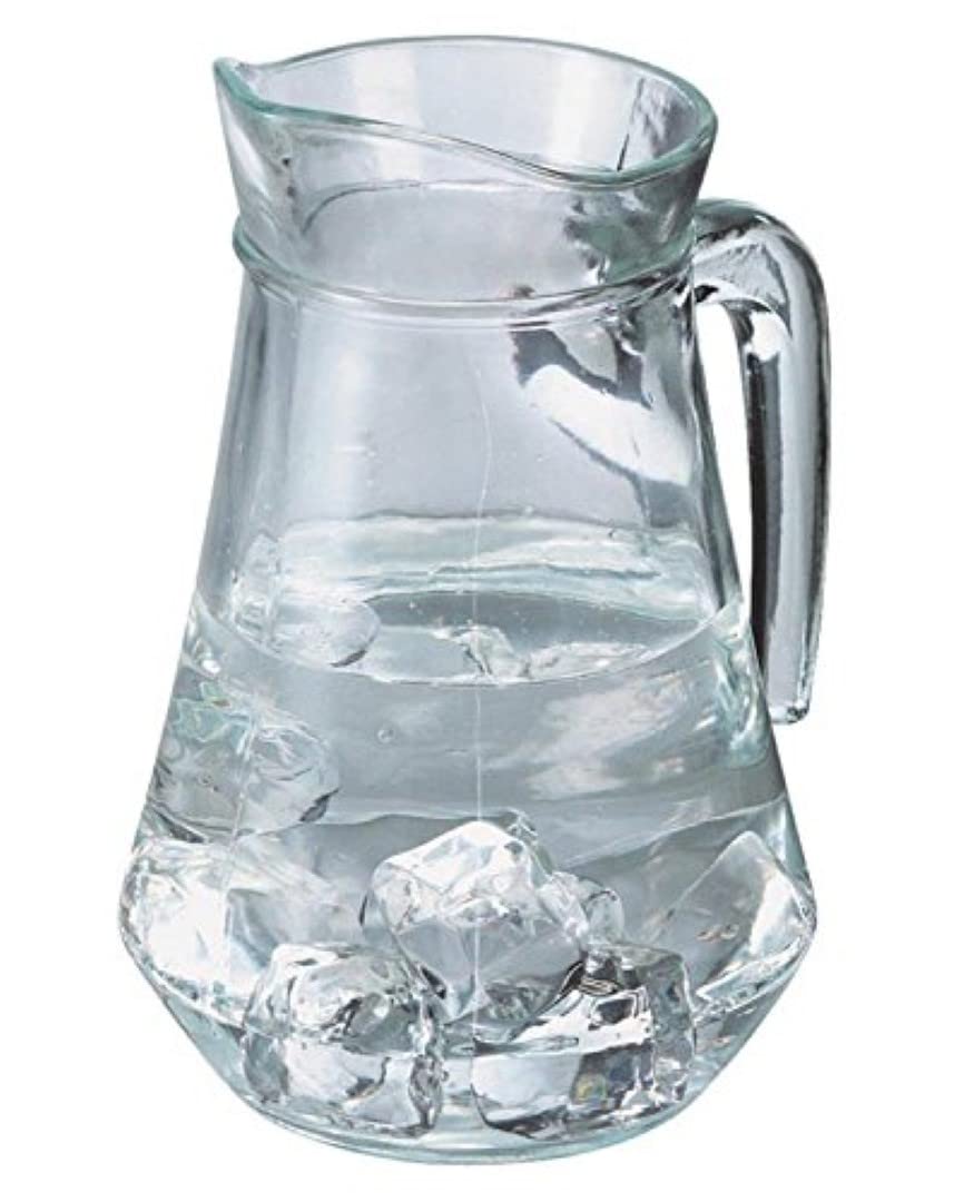 Zodiac WJ-1380-6 Lipped Glass Jug 1.5 L/2.5 pint (Pack of 6)