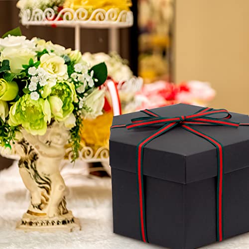 Koogel Explosion Gift Box, Surprise Exploding Love Box DIY Photo Album Box for Scrapbook Valentine\'s Day Wedding Anniversary Birthday Gift