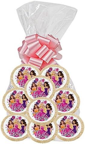 Barbie Friends 24Pack Freshly Baked Individually Wrapped Party Favor M &amp; M Rainbow Cookies