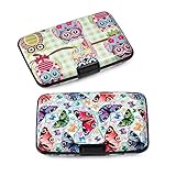 Latest aluminum RFID fashion travel waterproof wallet zero wallet metal card case