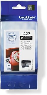 Brother LC-427BK Inkjet Cartridge Black Standard Yield Genuine Supplies