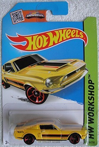 HOT WHEELS SHOWDOWN HW WORKSHOP YELLOW '68 SHELBY GT500 226/250