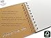 Travel Journal, 160gsm, 12 x 5 inch, 100 workable Pages for Pencils, charcoals, Watercolor wash or Mixed Media, my art tools Landscape Paper Format, Spiral Bound