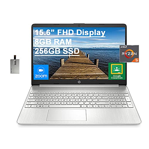 HP 2021 15.6 FHD Laptop Computer, AMD Athlon Silver 3050U Processor, 16GB DDR4 RAM, 256GB SSD, AMD Radeon Graphics, HD Webcam, HDMI, 1-Year Microsoft HP 15\" Laptop - Intel® Core™ i5, 16GB, 512GB (15-fd0072na)