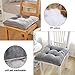 Big Hippo Chair Pads Square Chair Cushion with Ties Soft Thicken Seat Pads Cushion Pillow for Office,Home or Car Sitting 17