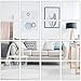 Resinta 36 Pieces Flexible Mirror Sheets Non Glass Mirror Self Adhesive Tiles Mirror Wall Stickers for Home Decoration, 6 x 6 Inches (36)