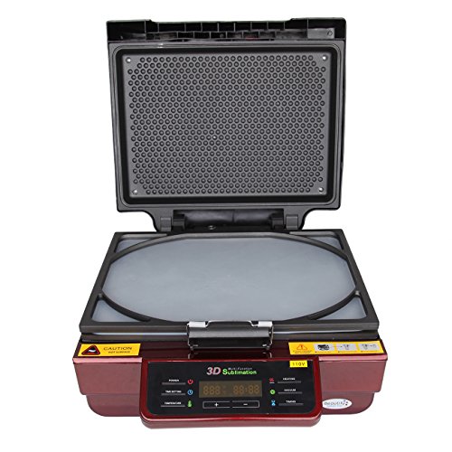 PanelTech 3D Vacuum Sublimation Printer Heat Press Transfer Machine For Coffee Mug Cap Phone T-Shirt (110V)