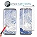 [2Pack] Galaxy S9 Tempered Glass Screen Protector, 3D Curved [Liquid Dispersion Tech] 9H Hardness,Easy Install for Samsung Galaxy S9 (2Pack-S9)