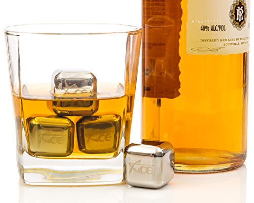image for ACE Whiskey Stones - Rock Your Party With Stylish Reusable Stainless S