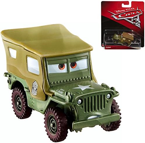 Disney Cars 3 DieCast Sarge 1:55 Scale