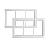 WRISIN 2 Pack Shed Window