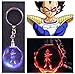 J Adryan Design #20 Vegeta Dragon Ball Z Crystal Led Keychain 7 Colors Changing Cycle