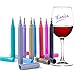 The Original Wine Glass Markers - (Set of 8 Wine Markers) - Lifetime Replacement Warranty - Vibrant Colors - Wine Glass Charms - Fun Wine Accessories - Write on any glassware - Easy Erasable